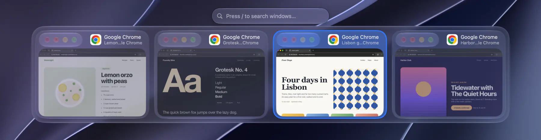 Show screenshot 3
