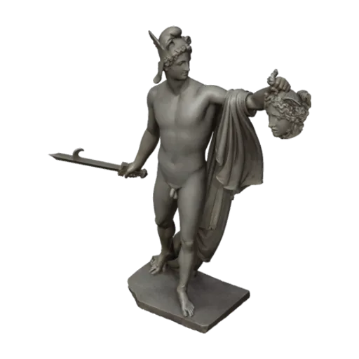 Perseus with the Head of Medusa, a 3D model you can turn