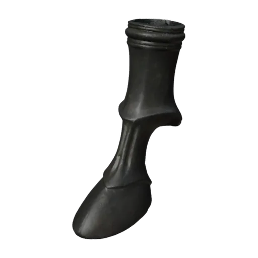 Bronze hoof, a 3D model you can turn
