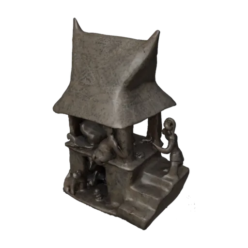 House model, a 3D model you can turn