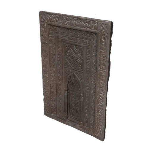 Tombstone in the Form of an Architectural Niche, a 3D model you can turn
