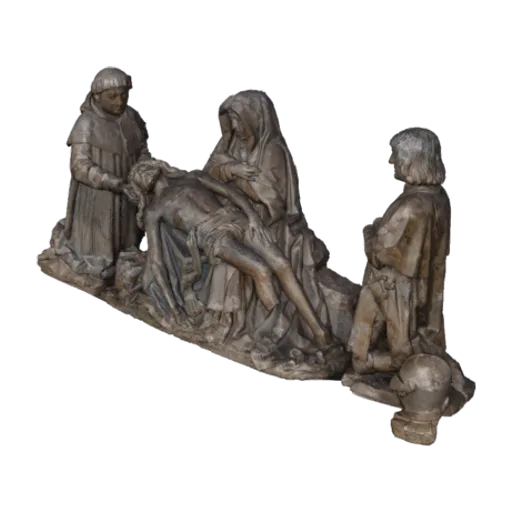Pietà with Donors, a 3D model you can turn