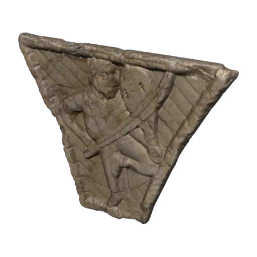 Arch Keystone, a 3D model you can turn