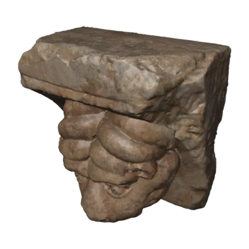 Corbel, a 3D model you can turn