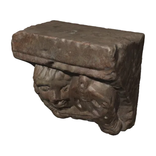 Corbel, a 3D model you can turn