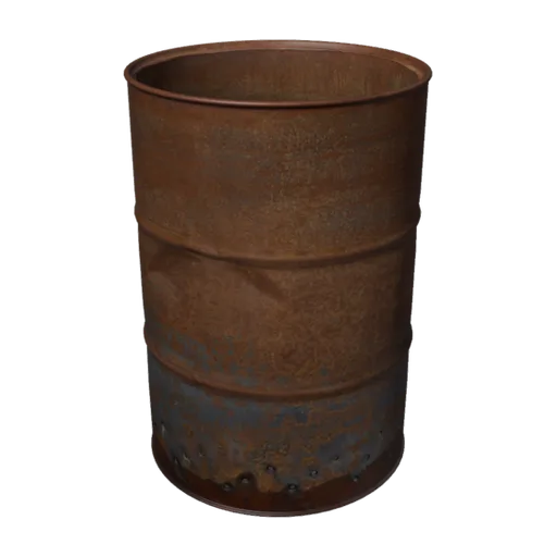 Barrel Stove, a 3D model you can turn
