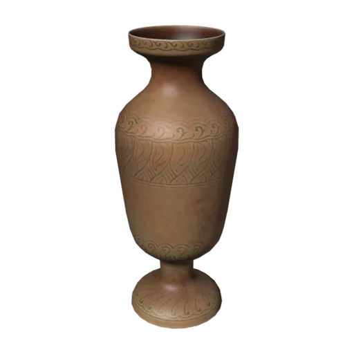 Brass Vase 03, a 3D model you can turn