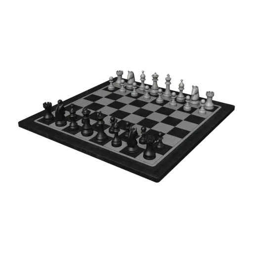 Chess Set, a 3D model you can turn