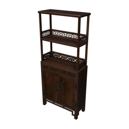 Chinese Cabinet, a 3D model you can turn