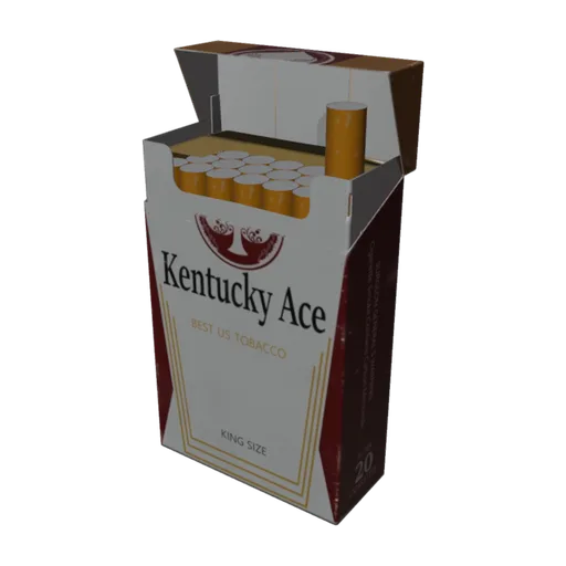 Cigarette Pack, a 3D model you can turn