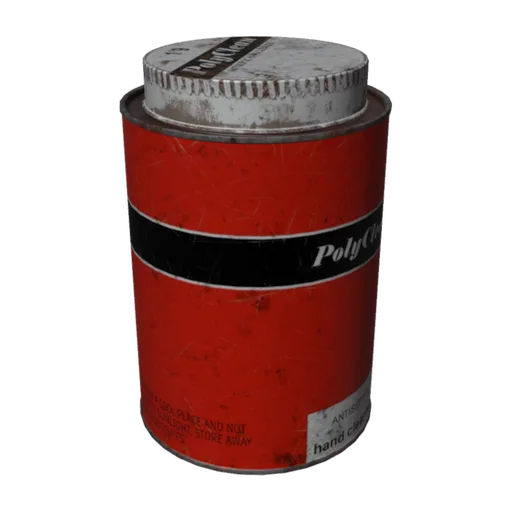 Cleaner Tin 01, a 3D model you can turn