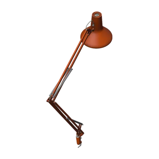 Desk Lamp Arm 01, a 3D model you can turn