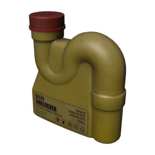 Drain Cleaner, a 3D model you can turn