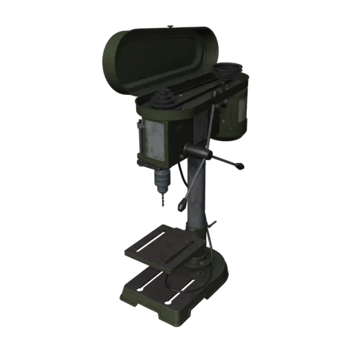 Drill Press 01, a 3D model you can turn