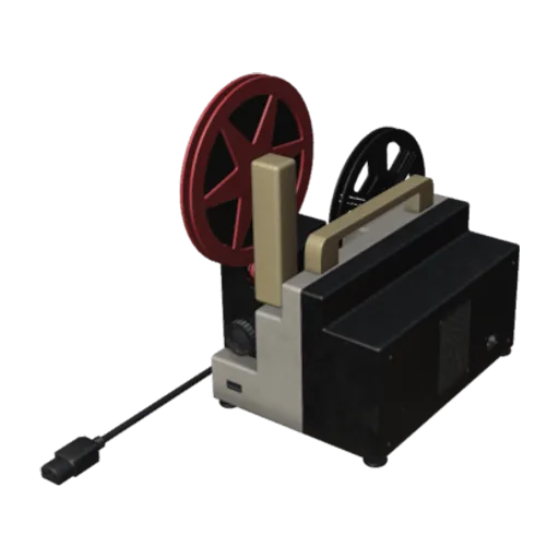 Filmstrip Projector 8mm, a 3D model you can turn