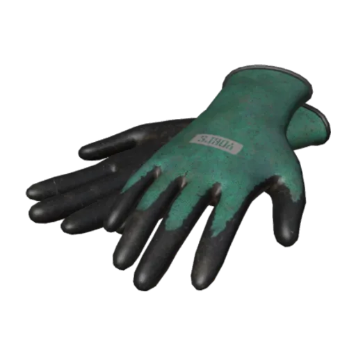 Garden Gloves 01, a 3D model you can turn