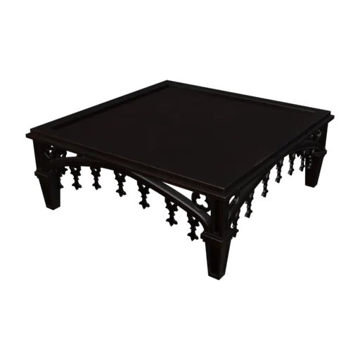 Gothic Coffee Table, a 3D model you can turn