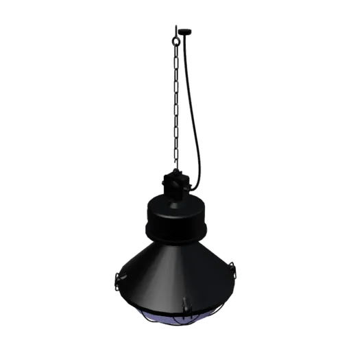 Hanging Industrial Lamp, a 3D model you can turn