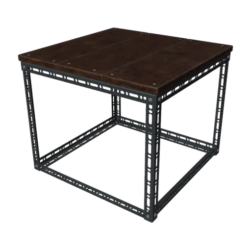 Industrial Coffee Table, a 3D model you can turn