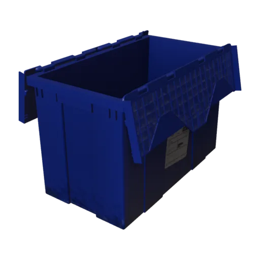 Industrial Plastic Container, a 3D model you can turn