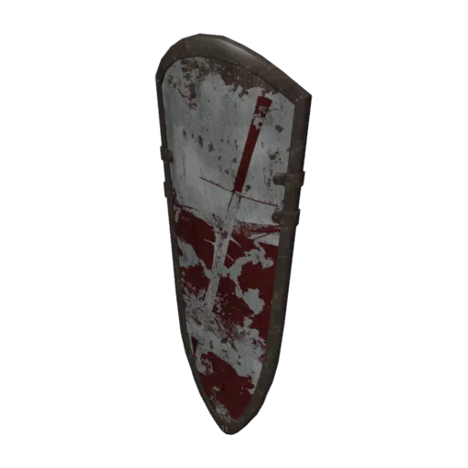 Kite Shield, a 3D model you can turn