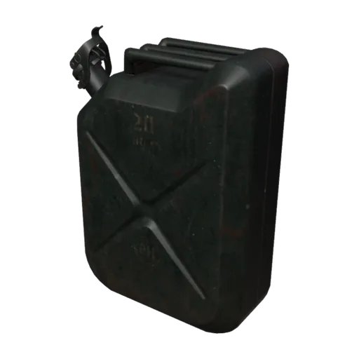 Metal Jerrycan Green, a 3D model you can turn