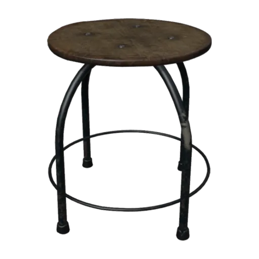 Metal Stool 02, a 3D model you can turn