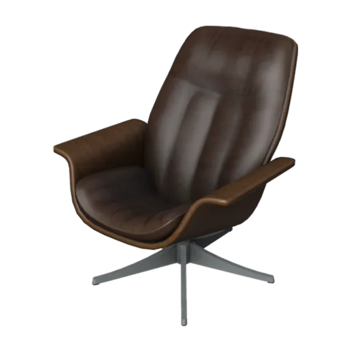 Mid Century Lounge Chair, a 3D model you can turn