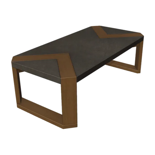 Modern Coffee Table 01, a 3D model you can turn