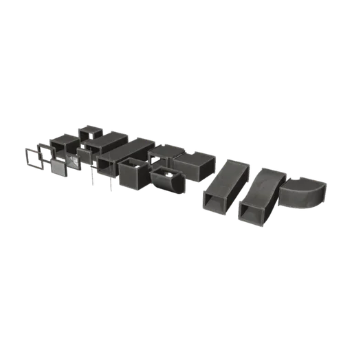 Modular Airduct Rectangular 01, a 3D model you can turn