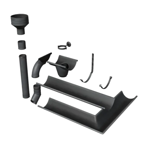Modular Metal Gutter, a 3D model you can turn