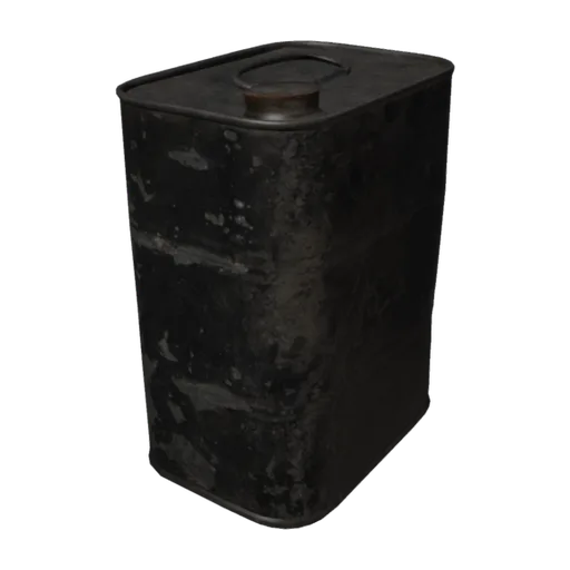 Oil Tin, a 3D model you can turn