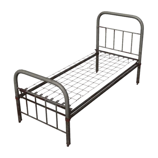 Old Bed Frame, a 3D model you can turn