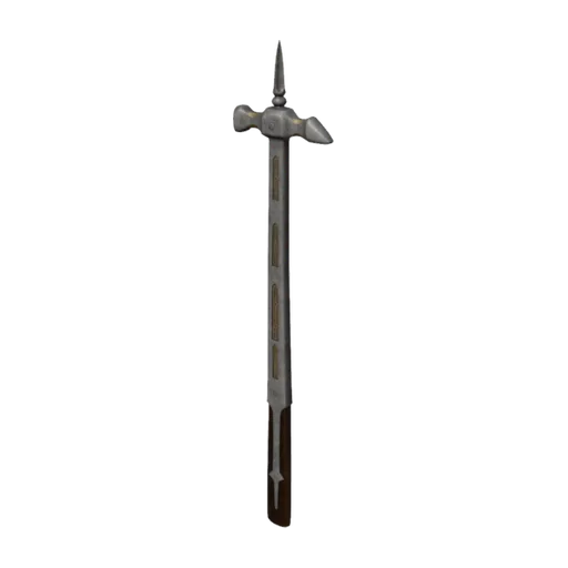 Ornate War Hammer, a 3D model you can turn