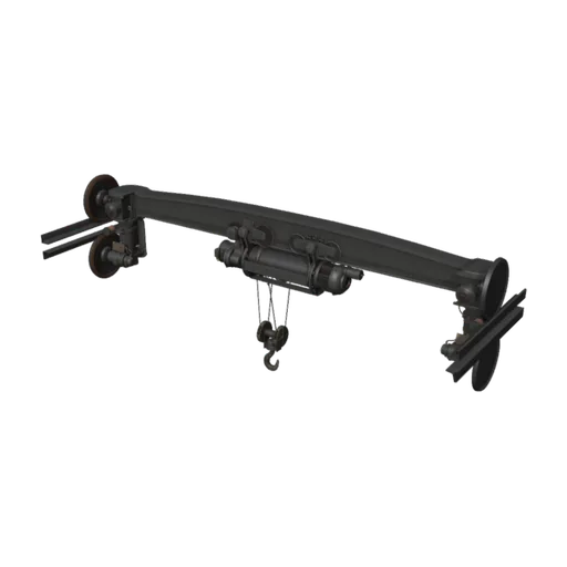 Overhead Crane, a 3D model you can turn
