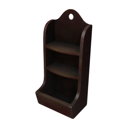 Painted Wooden Shelves, a 3D model you can turn