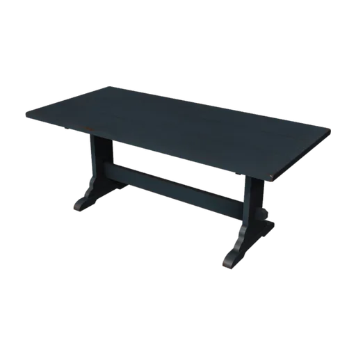 Painted Wooden Table, a 3D model you can turn