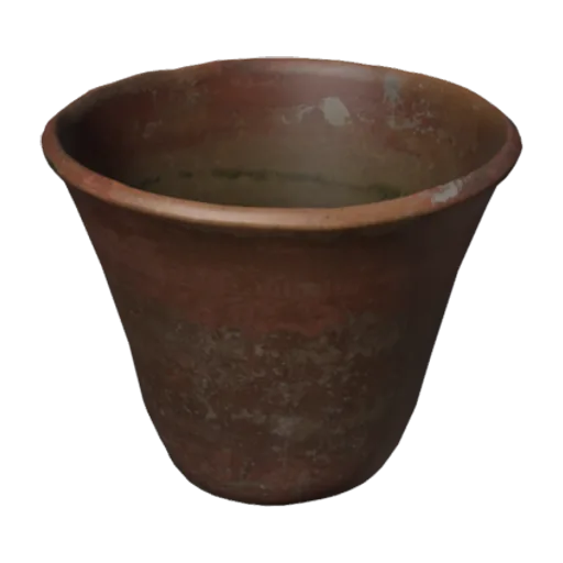 Planter Pot Clay, a 3D model you can turn