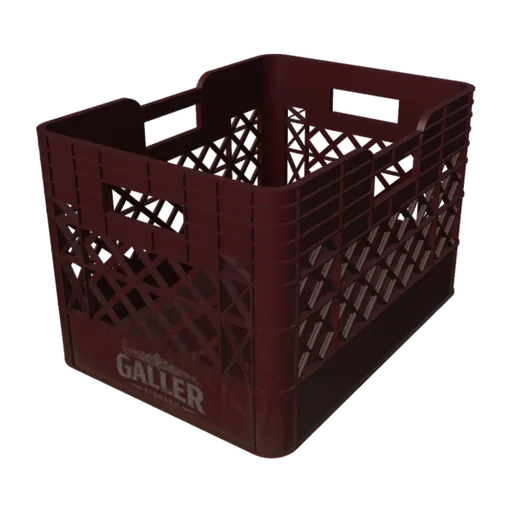 Plastic Crate 01, a 3D model you can turn