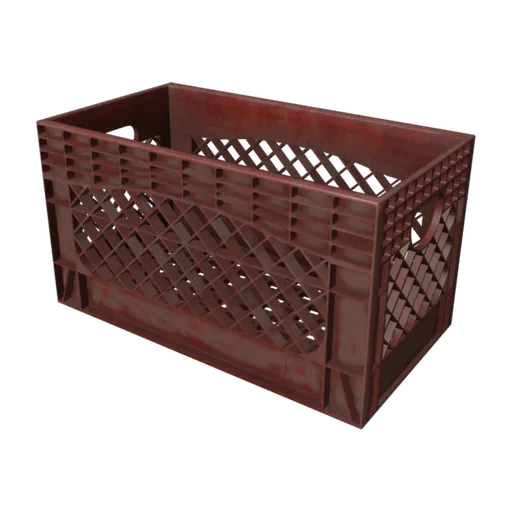 Plastic Crate 03, a 3D model you can turn