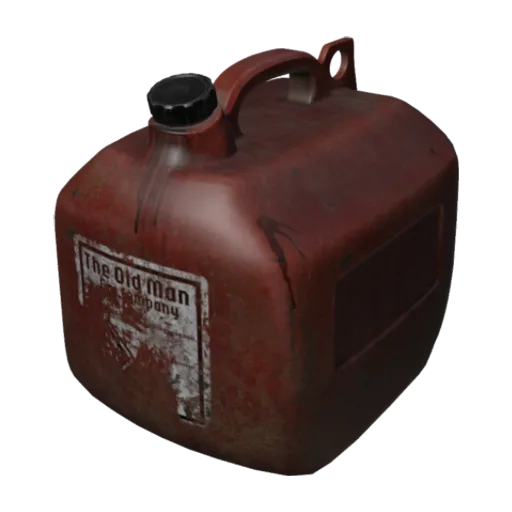 Plastic Jerrycan, a 3D model you can turn