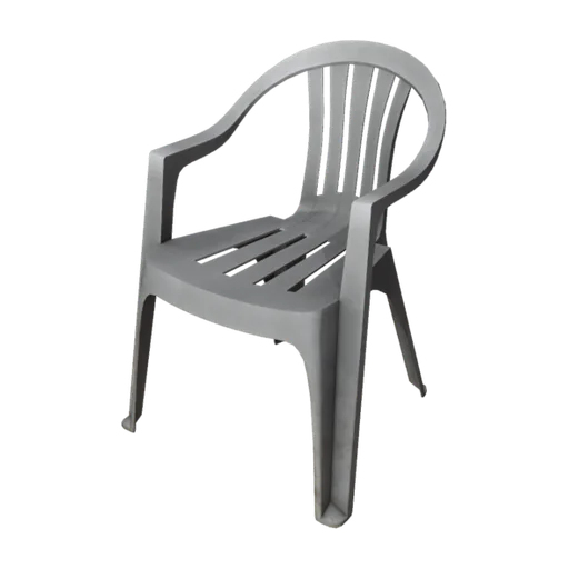Plastic Monobloc Chair 01, a 3D model you can turn