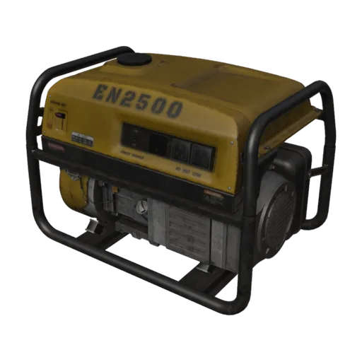 Portable Generator, a 3D model you can turn