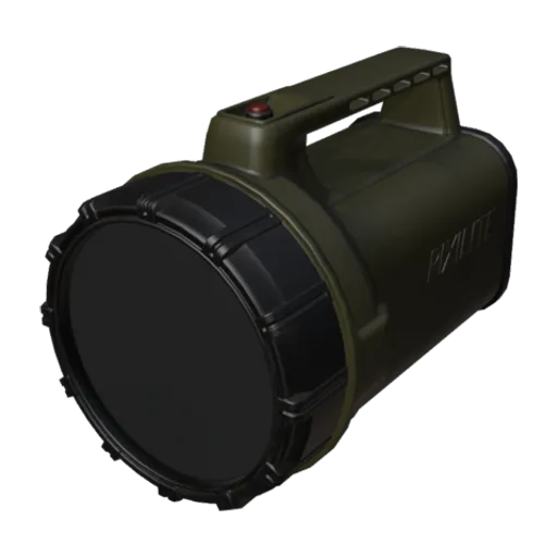 Portable Searchlight, a 3D model you can turn