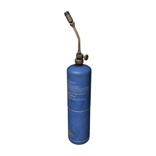 Propane Torch, a 3D model you can turn