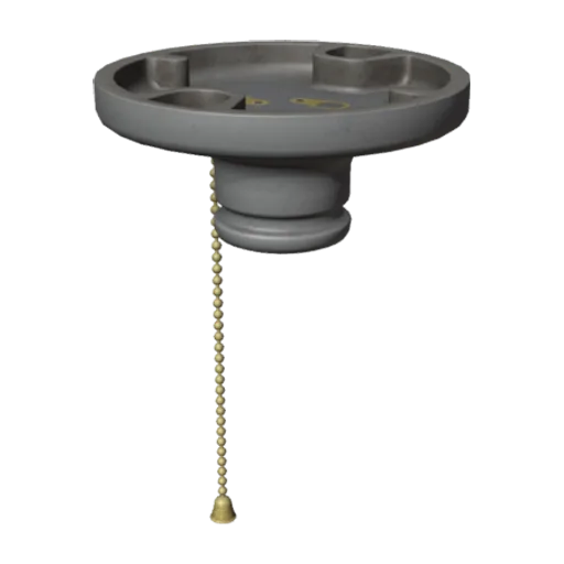 Pull Chain Light Socket, a 3D model you can turn