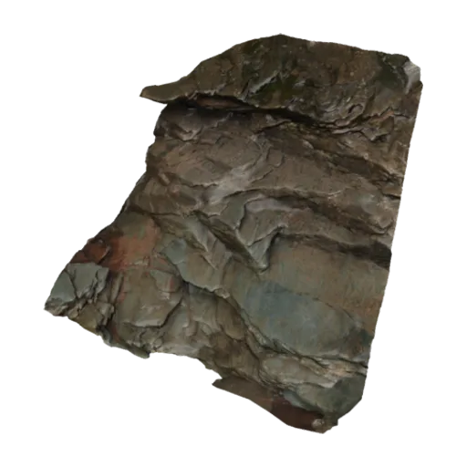 Rock Face 01, a 3D model you can turn