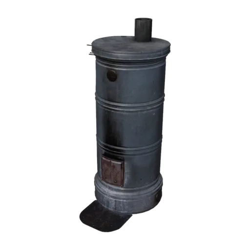 Scandinavian Masonry Heater, a 3D model you can turn