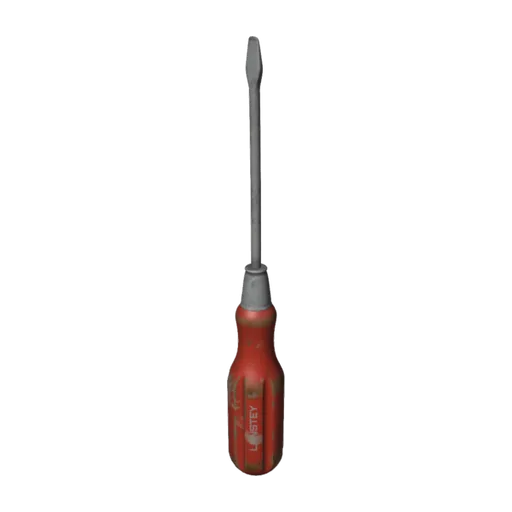 Screwdriver, a 3D model you can turn