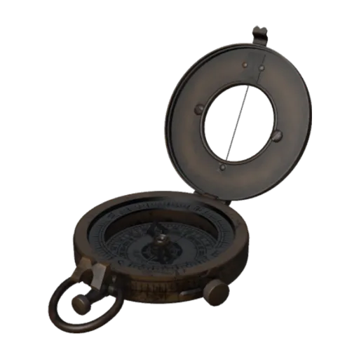 Seadogs Compass, a 3D model you can turn
